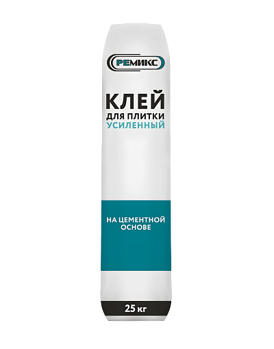 Клей для плитки усиленный РЕМИКС 